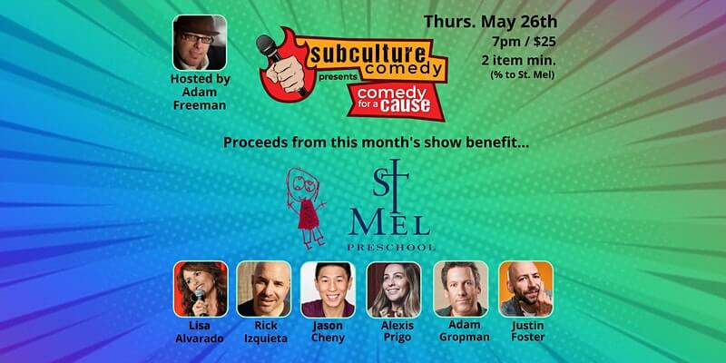 Subculture Comedy Presents...Comedy for a Cause